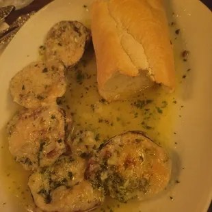 Parmesan Baked Clams