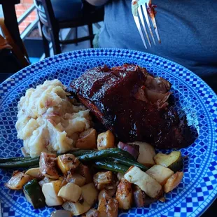 Fall off the bone ,melt in your mouth ribs. Ya gotta sit down for this one. Nummy Nummy as I drop me fork....