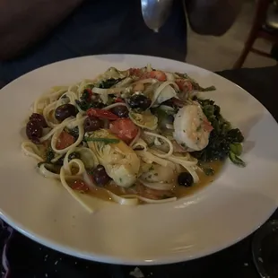 Seafood pasta
