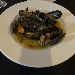 Mussels appetizer