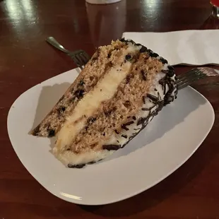 Chocolate chip cookie milk cake