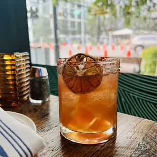 Their version of a spicy margarita! Delicious!