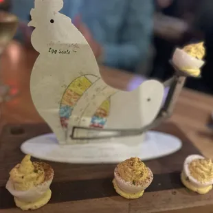 Deviled eggs were delicious!! I love the presentation.