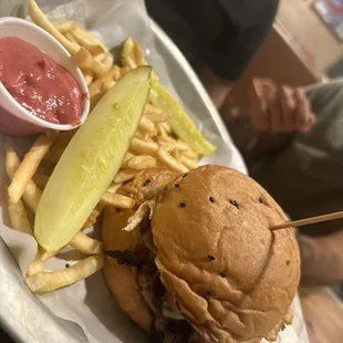 burgers, food