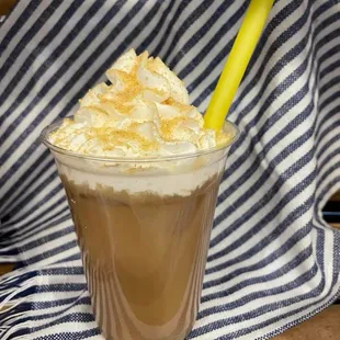 Banana Cream Pie Iced Coffee