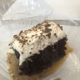 Chocolate Caramel Hole Cake