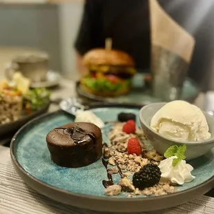 Chocolate lava cake