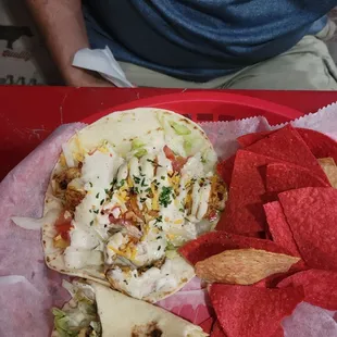 Shrimp tacos