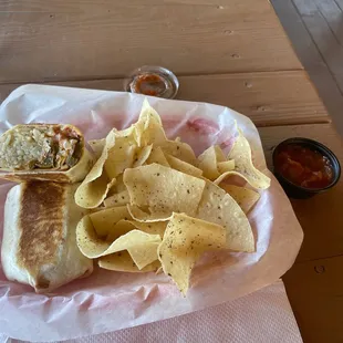 Veggie burrito