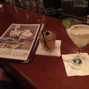 An old fashioned and the cool Luke