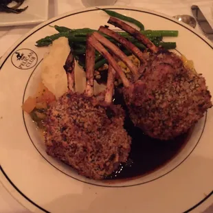 The rack of Lamb was perfect