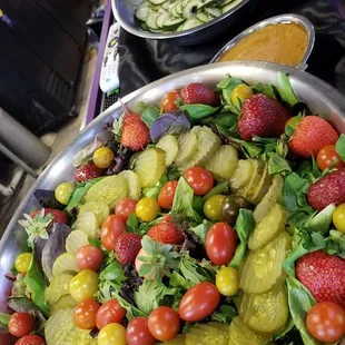 salads, salad, food