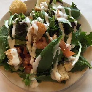 side salad that came with meal