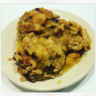 The bread pudding was pure deliciousness!