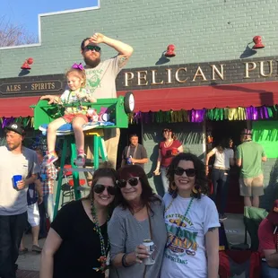Mardi Gras  time at the Pelican Pub