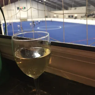 Makes kids sports tolerable.