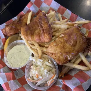 3 piece fish n chips!!!!!