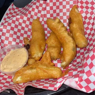 Fried pickles