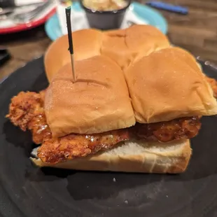 Honey chicken sammie