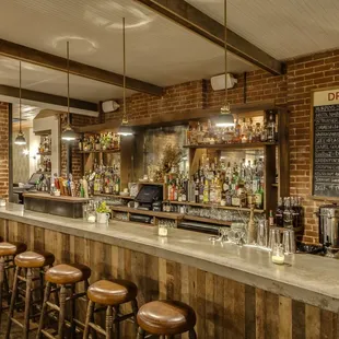 Back bar at The Penrose