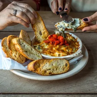 Artichoke &amp; Kale Dip at The Penrose