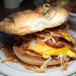 Bacon, Egg and Cheese Deluxe
