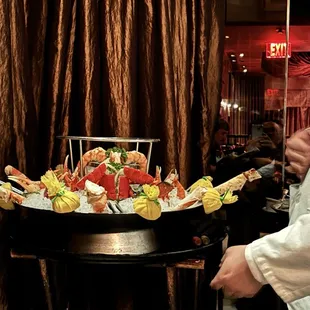 Seafood tower