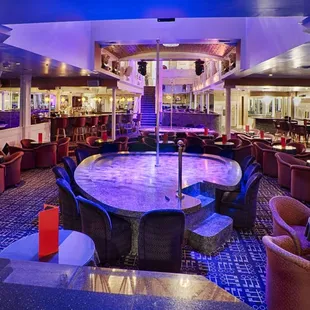 a view of the lounge area