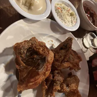 Overdone Fried Chicken