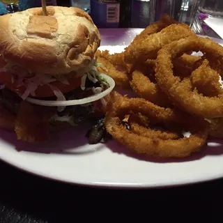 Swiss & Mushroom Burger