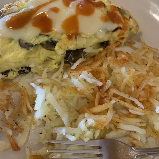 The Swiss Shroomer Omelette