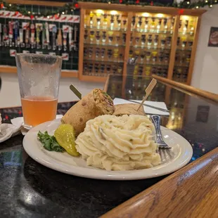 Tri-tip wrap with spicy taters and a Cali squeeze.