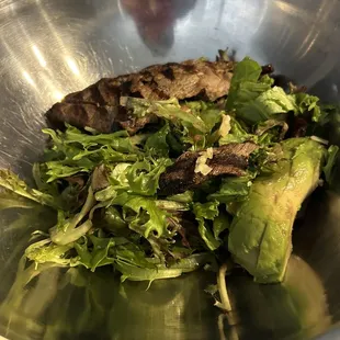 1/2 serving but we paid for a large