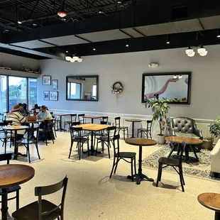 Front seating area.