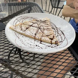 Nutella crepe