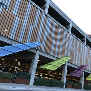 Fancy parking garage