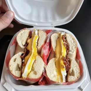 Bacon, Egg &amp; Cheese Bagel