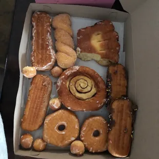 a box of doughnuts