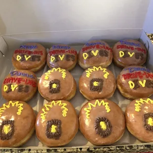 Guy Fieri Birthday Donuts