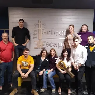 10 in our group celebrating a 25th Birthday. Epic!