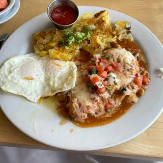 Chile Rellenos & Eggs*
