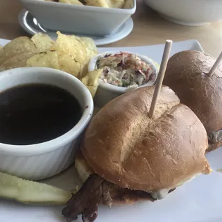 Prime Rib Dip au Jus*