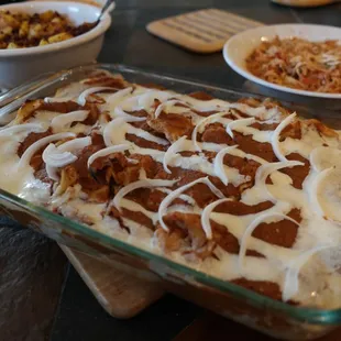 Our famous Chilaquiles