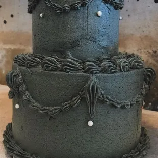 Vegan dairy free chocolate cake for Halloween born friend