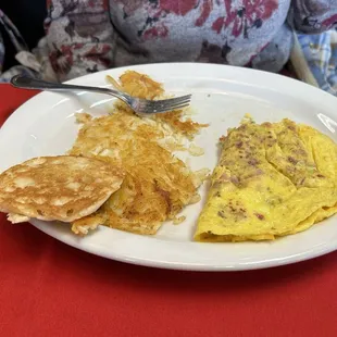 Delicious omelette