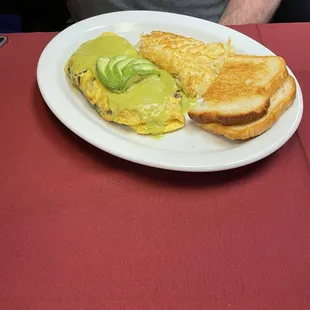 Poblano Omelet