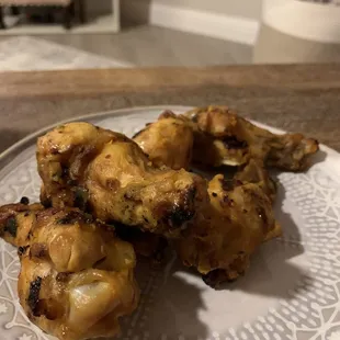 Peri peri split wings.