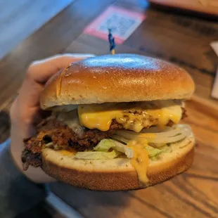 Impossible veggie burger