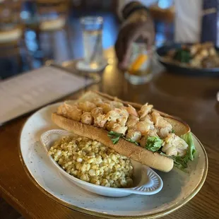 Shrimp salad sammie