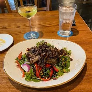 Hen Off the Woods Salad